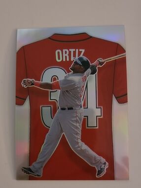 2025 Crusade Numbers Silver Prizm David Ortiz